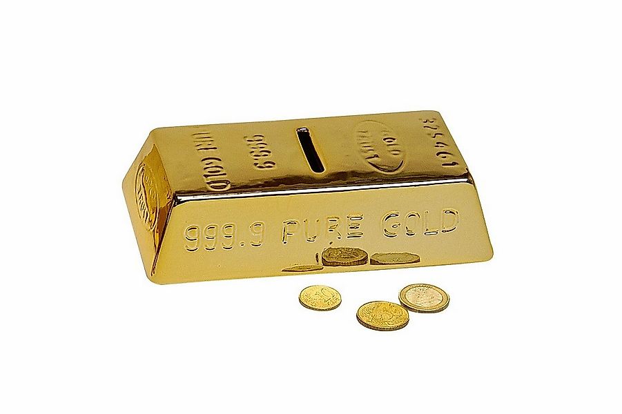 G.Wurm GmbH Spardose Spardose Goldbarren Barren Golddose Sparbüchse günstig online kaufen