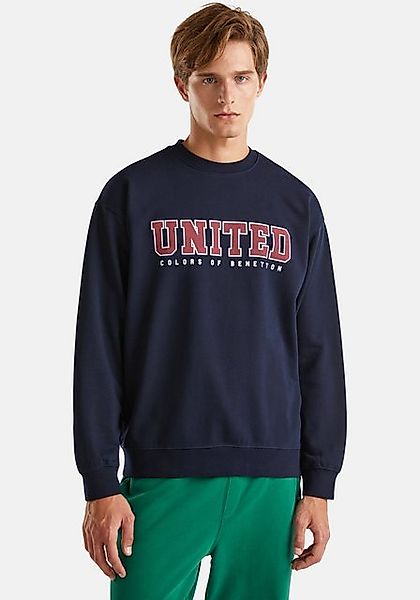 United Colors of Benetton Sweatshirt mit Logodruck günstig online kaufen