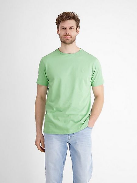 LERROS T-Shirt LERROS Basic T-Shirt mit Logostitch, unifarben günstig online kaufen