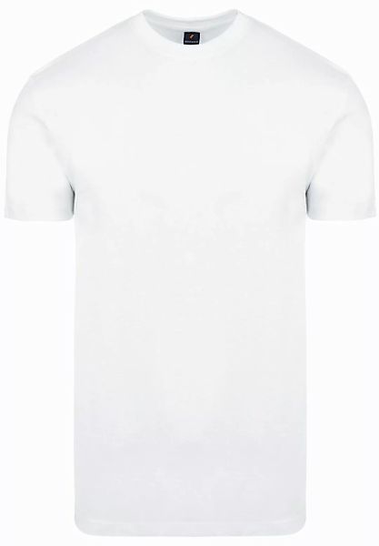 Suitable Obra T-Shirt Hoher Rundhalsausschnitt Weiß 2-Pack - Größe XXL günstig online kaufen