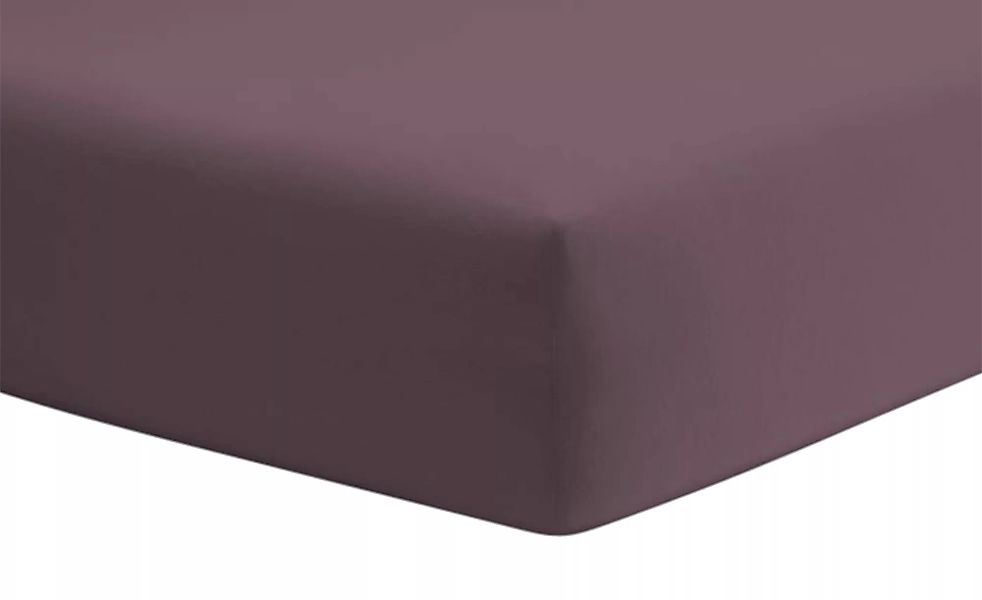 Schlafgut Jersey-Spannbettlaken - lila/violett - 100% Baumwolle (supergekäm günstig online kaufen