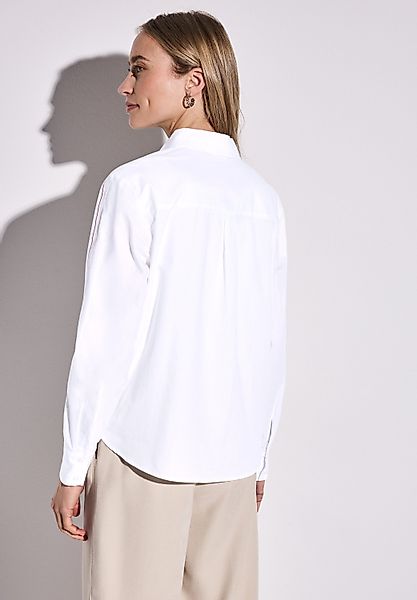 STREET ONE Hemdbluse aus reiner Baumwolle günstig online kaufen