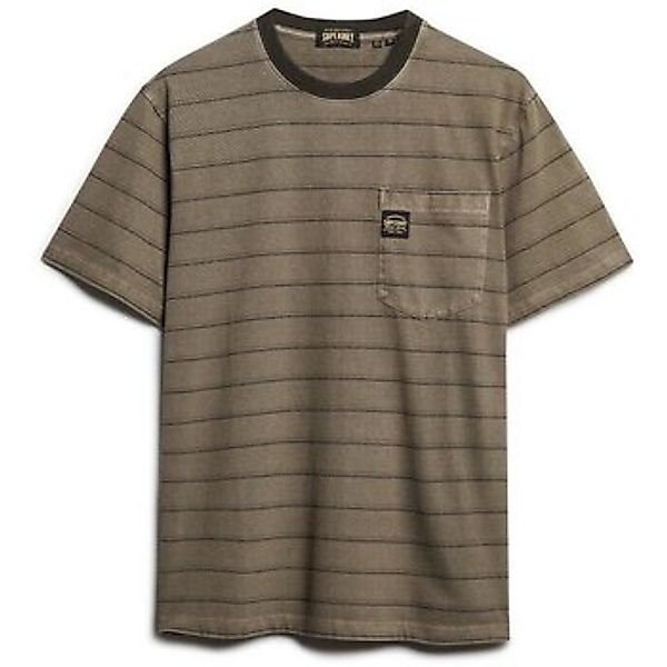 Superdry  T-Shirt T-shirt oversize texturé à rayures et poche femme günstig online kaufen