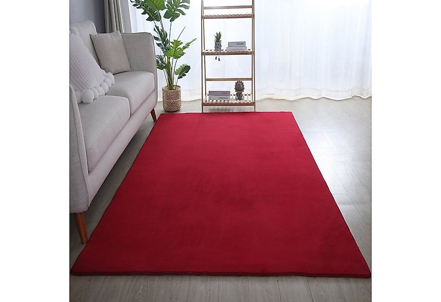 Stilvoll Günstig Teppich Teppich für den Flur oder Küche Unicolor - Einfarb günstig online kaufen