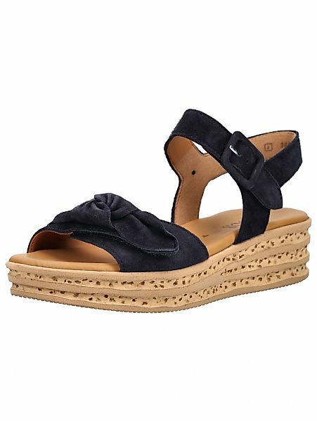 Gabor Keilsandalette "Gabor Sandalen Veloursleder" günstig online kaufen