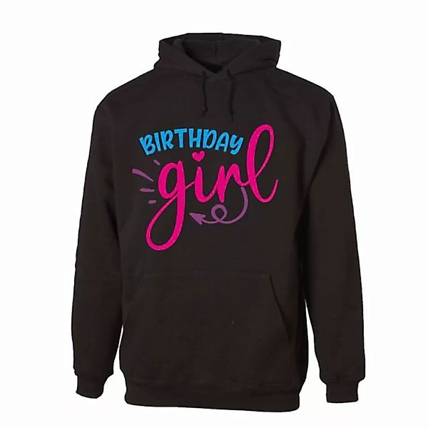 G-graphics Hoodie Birthday girl Unisex, mit Frontprint, mit Spruch / Statem günstig online kaufen