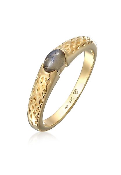 Kuzzoi Silberring Herren Bandring Labradorite Vintage günstig online kaufen