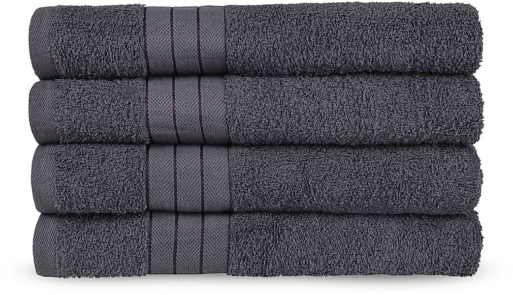 good morning Handtücher »Uni Good Morning«, (4 St., 4er Set Handtücher 50 x günstig online kaufen
