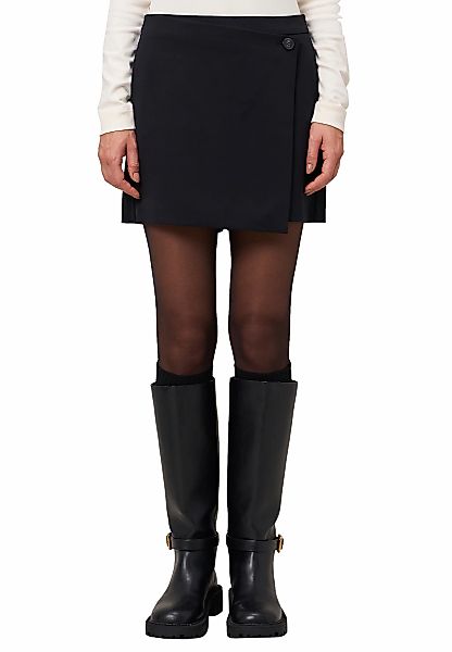 Zero Minirock "zero Damen Hosenrock mit Wickeloptik", Wickeldesign günstig online kaufen