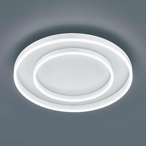 Helestra Sona LED-Deckenleuchte dimmbar Ø60cm weiß günstig online kaufen