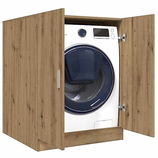 vidaXL Schrankmodule Waschmaschinenschrank Artisan-Eiche 70,5x71,5x91,5 cm günstig online kaufen