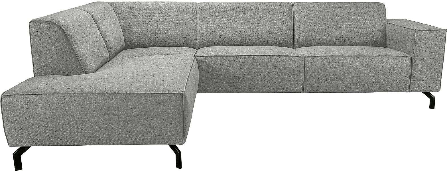 Places of Style Ecksofa "Lorcan, Breite 275 cm, weiches Sitzgefühl", mit sc günstig online kaufen
