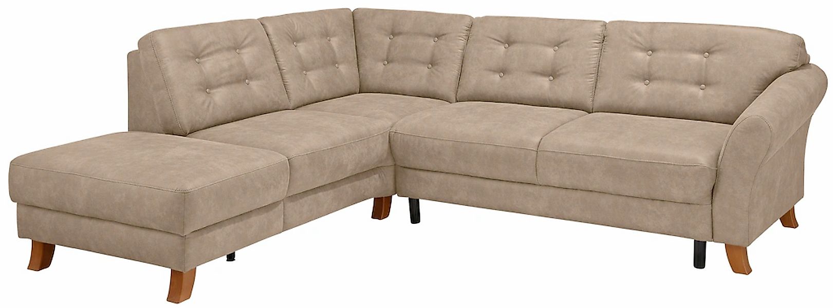 Home affaire Ecksofa "Trondheim L-Form" mit Federkern günstig online kaufen