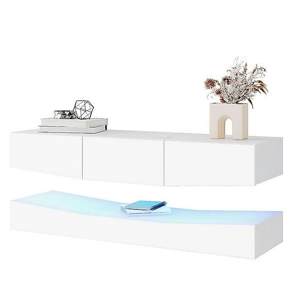 Gotagee TV-Schrank Hängender TV-Möbel mit LED TV Board TV Stand 70-79 inche günstig online kaufen