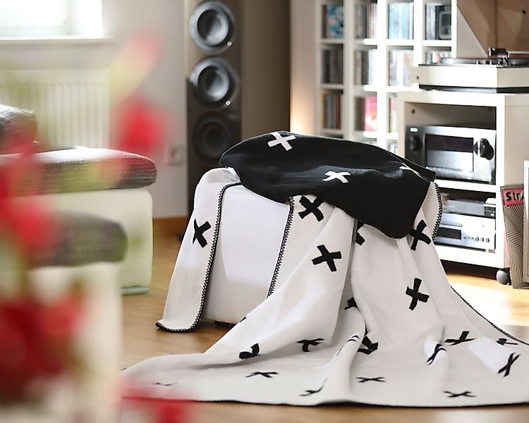 Wohndecke Kuscheldecke aus 100 % Bio-Baumwolle günstig online kaufen