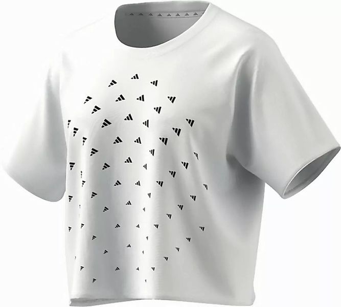 adidas Sportswear Kurzarmshirt BLUV TEE,WHITE weiss-schwarz-pink günstig online kaufen