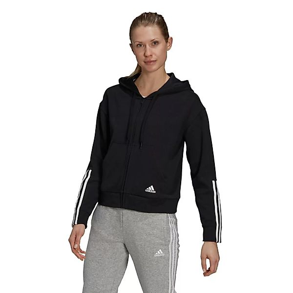 Adidas Dk Sweatshirt Mit Reißverschluss 2XS Black günstig online kaufen