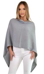 Mississhop Strickponcho Damen Poncho Cape Überwurf günstig online kaufen
