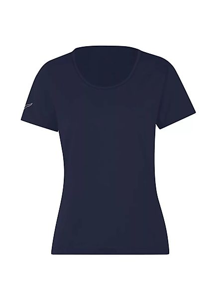 Trigema T-Shirt "TRIGEMA T-Shirt DELUXE Baumwolle mit Kristallsteinen" günstig online kaufen