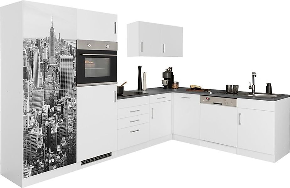 KOCHSTATION Küchenzeile »KS-Paris – Küchen mit einzigartigen Fotomotiven au günstig online kaufen