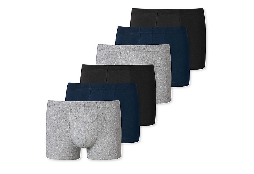Schiesser Boxershorts Organic Cotton (3-St) schlichtes Design, im 6er Pack günstig online kaufen