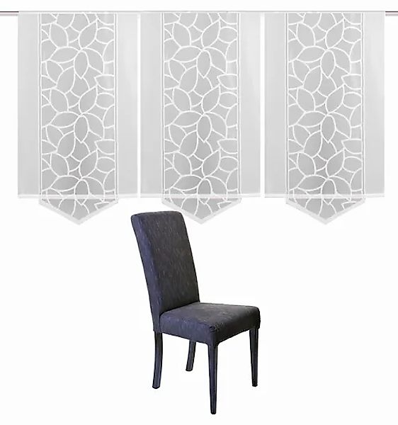 HOME WOHNIDEEN Schiebegardine »JENNA«, (3 St.), Schiebevorhang Jacquard Set günstig online kaufen