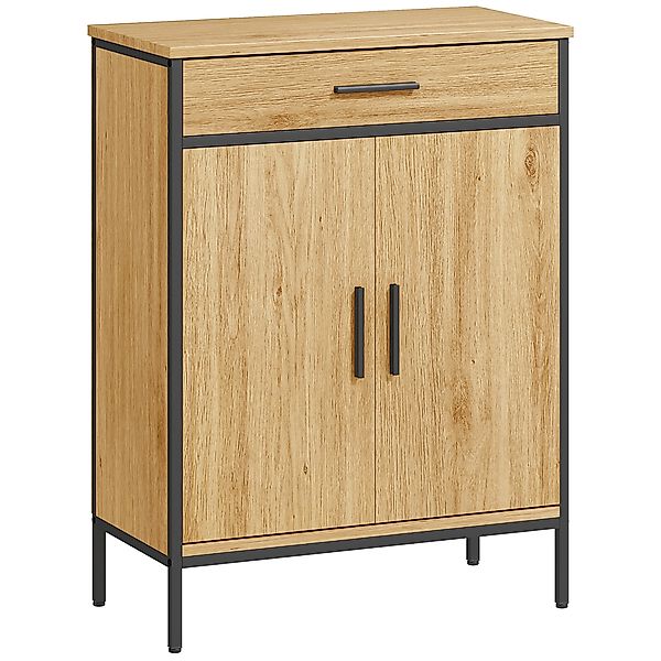 HOMCOM Badezimmerschrank Badschrank mit Schublade, Soft-Close-Tür, Beistell günstig online kaufen