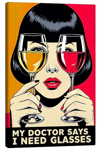 Posterlounge Wandbild My doctor says I need glasses, nobelart, erhältlich a günstig online kaufen