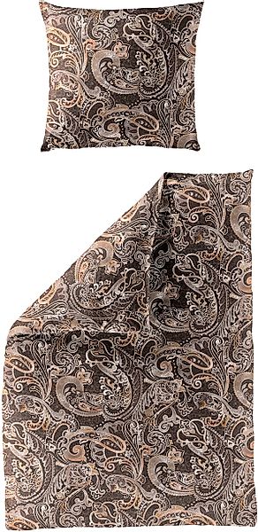 BIERBAUM Bettwäsche "4065" 2 Stk. tlg. Biber, 100 % Baumwolle, pflegeleicht günstig online kaufen