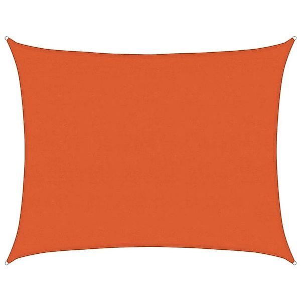 vidaXL Sonnensegel 160 g/m² Rechteckig Orange 6x7 m HDPE 311689 günstig online kaufen