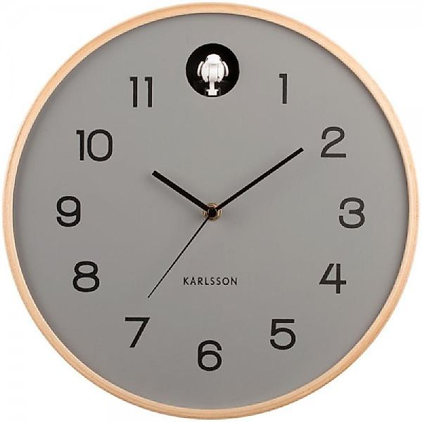 Karlsson Uhr Wanduhr Natural Cuckoo Birch günstig online kaufen