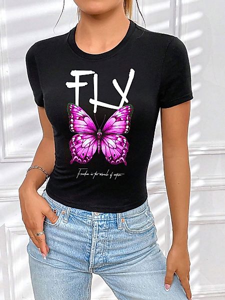 RMK T-Shirt Damen Shirt kurzarm Rundhalsausschnitt günstig online kaufen