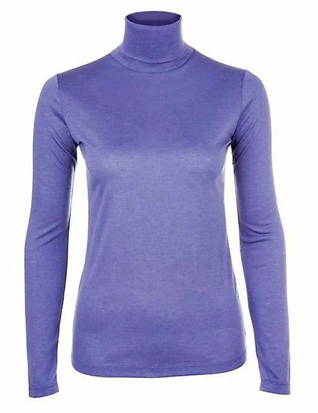 Brigitte von Boch Langarmshirt Skibs Rollkragen-Shirt Azulin günstig online kaufen