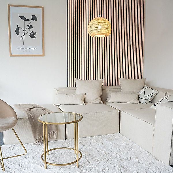 HOME DELUXE Wandpaneel Akustikpaneel / Lamellenwand günstig online kaufen