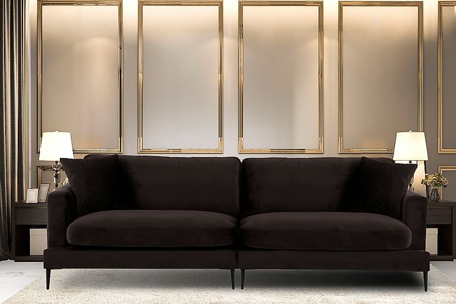 Leonique Big-Sofa Cozy elegantes Designsofa, Maße günstig online kaufen