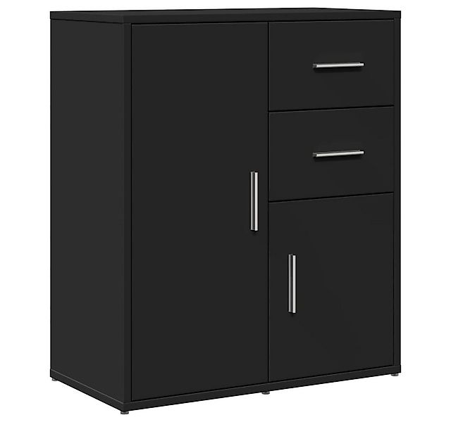 vidaXL Sideboard Sideboard Schwarz 60x31x70 cm Holzwerkstoff (1 St) günstig online kaufen