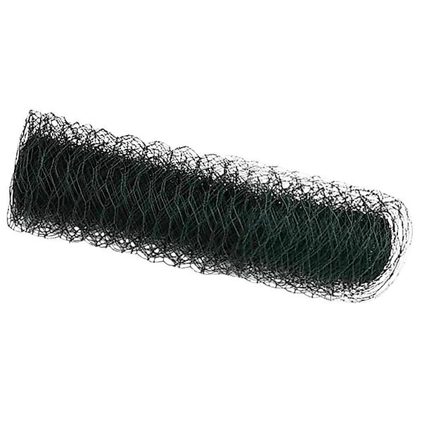 vidaXL Hexagonzaun Grün 0,8 x 50 m PVC 42005419 günstig online kaufen