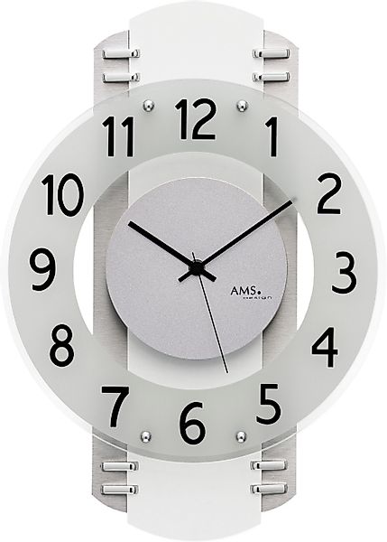 AMS Funkwanduhr (Quarzuhr, Wanduhr, Made in günstig online kaufen