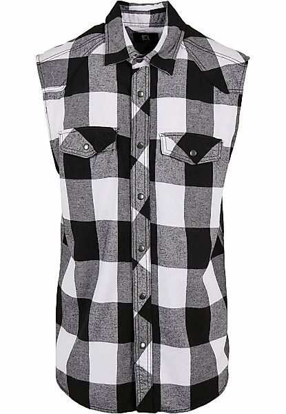 Brandit Jerseyweste "Brandit Herren Checkshirt Sleeveless", 1 Stk. günstig online kaufen