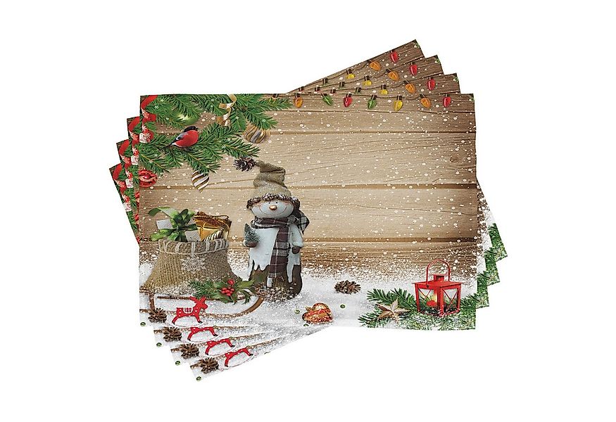 Abakuhaus Platzset Waschbare Stoff Esszimmer Küche Tischdekorations Digital günstig online kaufen