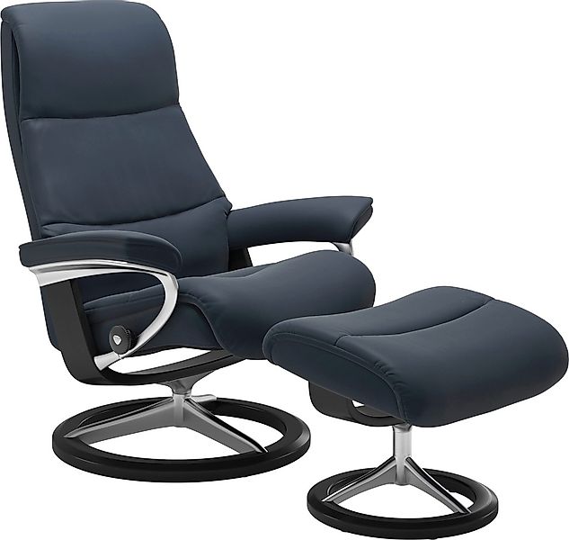 Stressless Relaxsessel "View" Set, Relaxsessel mit Hocker, mit Signature Ba günstig online kaufen