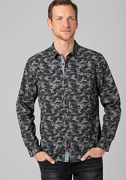 TIMEZONE Langarmhemd "Smart Structure Shirt" günstig online kaufen
