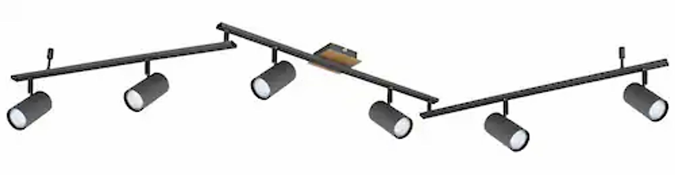 GLOBO LIGHTING Deckenstrahler »ROBBY«, Leuchtmittel GU10   ohne Leuchtmitte günstig online kaufen