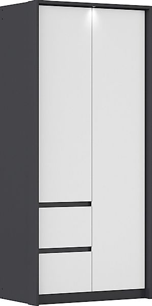 rauch Drehtürenschrank "Mainz mit Passepartout" optional mit Beleuchtung, A günstig online kaufen