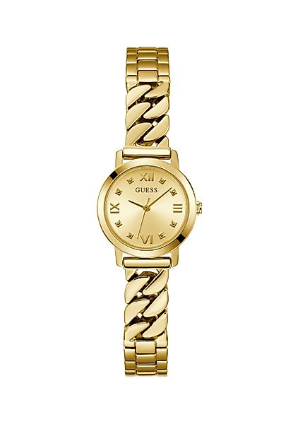 Guess Quarzuhr CHIME, (1-tlg), Quarz-Analoguhr günstig online kaufen