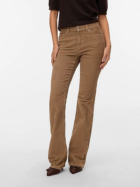 Vero Moda Bootcut-Jeans "VMFLASH MR FLARED CORDUROY PANTS NOOS" günstig online kaufen