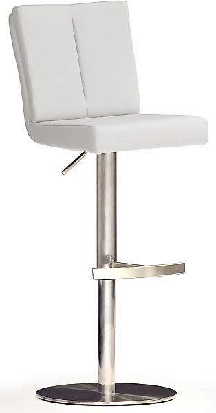 MCA furniture Bistrostuhl "BARBECOOL", mit Rückenlehne, Bodenplatte rund, 1 günstig online kaufen