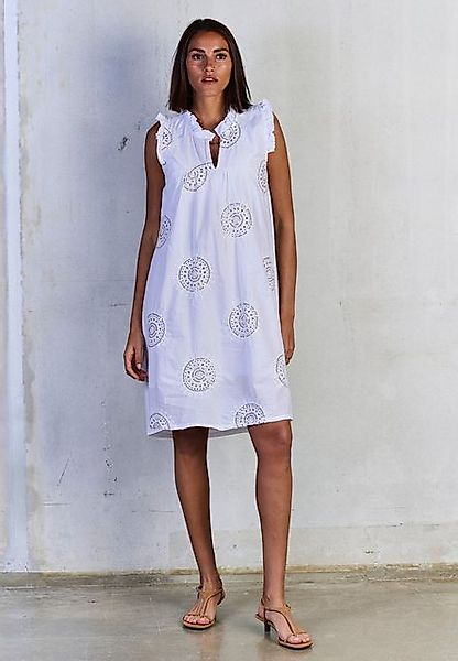 Andijamo-Fashion Blusenkleid SUNDROP Ärmelloses Sommerkleid in luftiger A-L günstig online kaufen