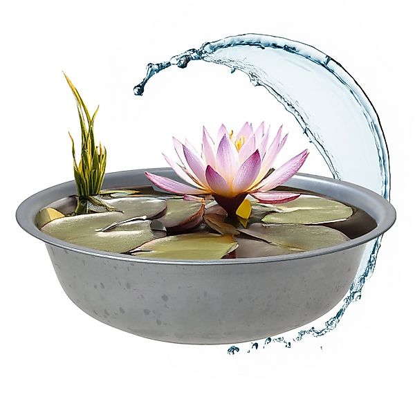 Spetebo Pflanzkübel - Mini Teich Garten günstig online kaufen