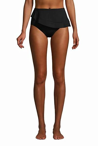 High Waist Bikinihose CHLORRESISTENT mit Volant, Damen, Größe: XL Normal, S günstig online kaufen